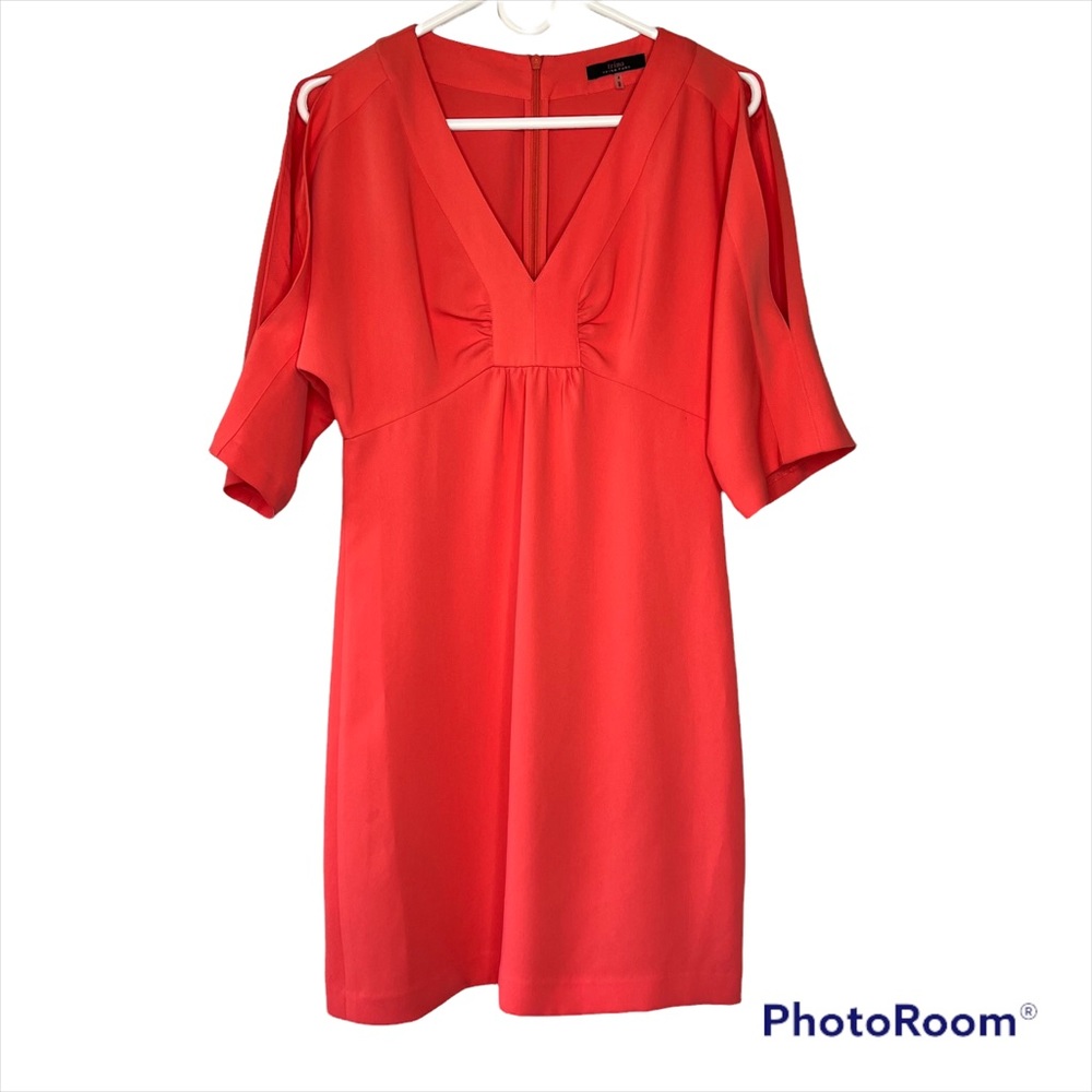 Trina Trina Turk Women's Sarai Split Sleeve Dress Size 4